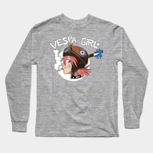 Vespa Girl V2 Long Sleeve T-Shirt